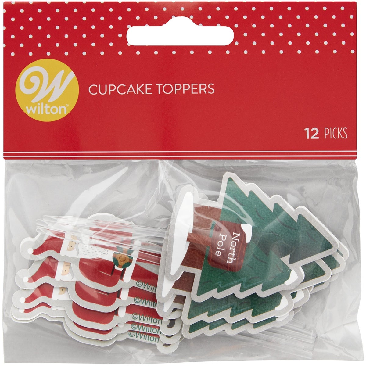 Wilton Pique pour friandise Père Noël pcs/12