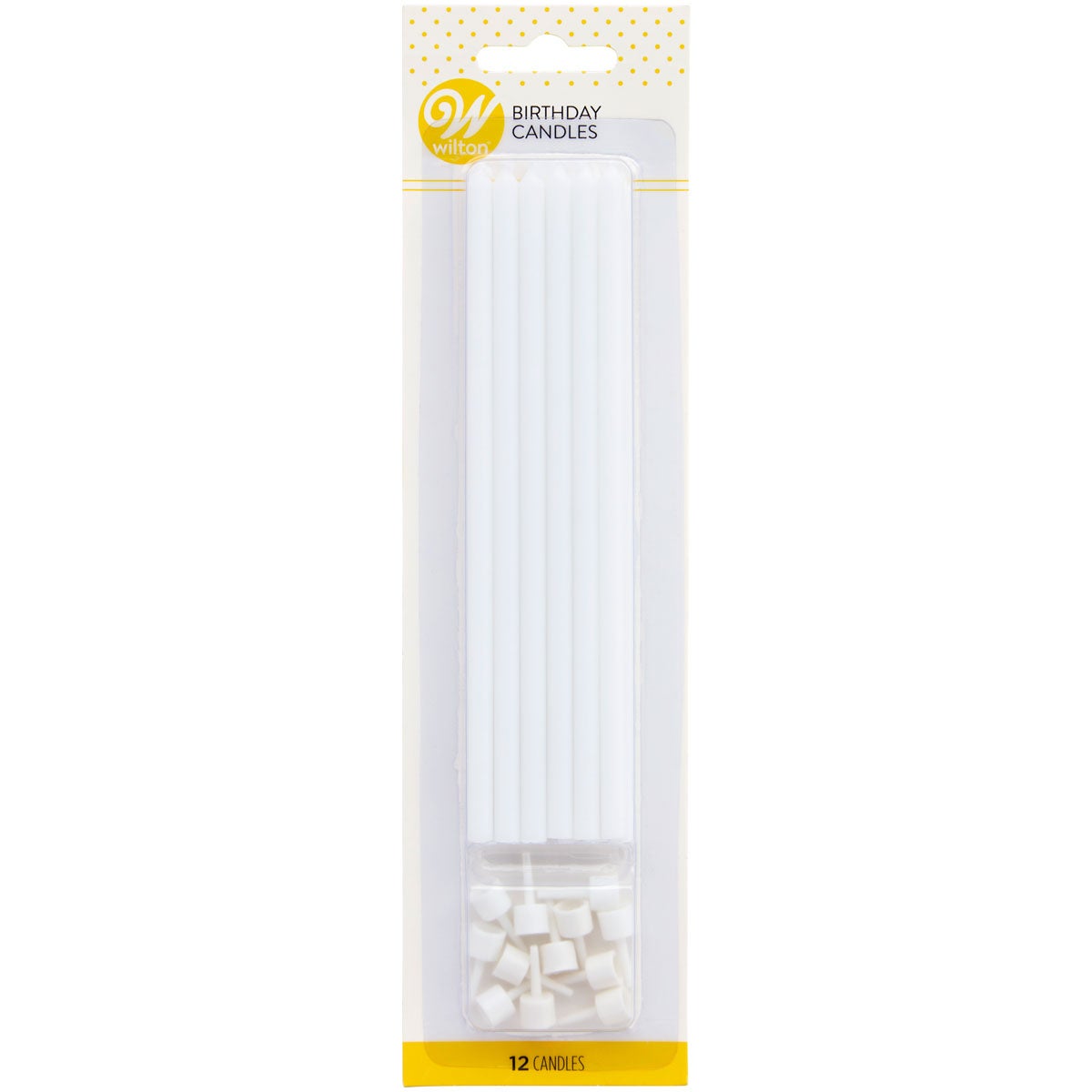 Wilton Bougies longues -Blanc-