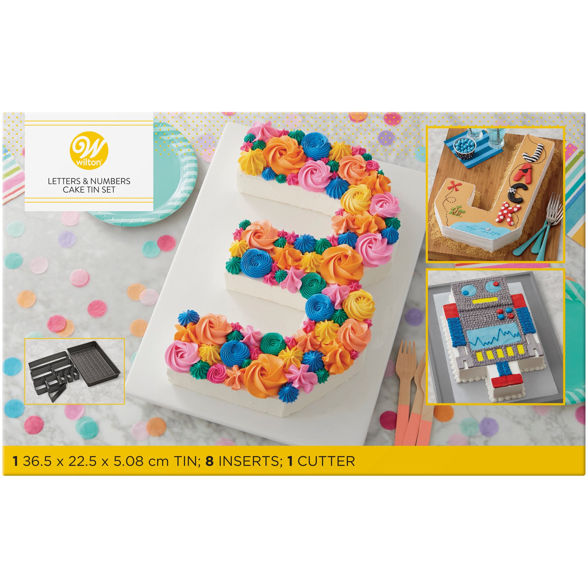 Wilton Moule Gâteaux Letter/Number Cakes