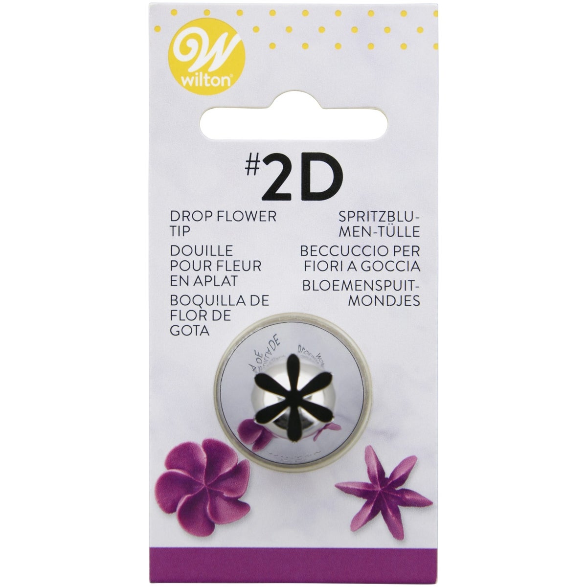 Wilton Douille #2D Dropflower Carded