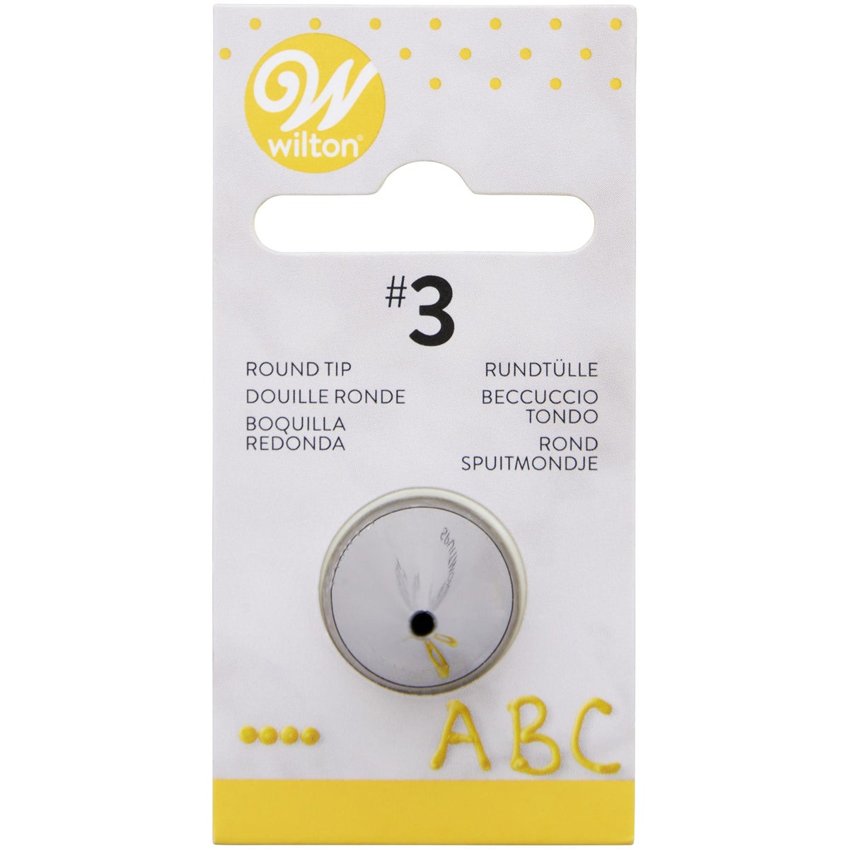 Wilton Douille #003 Round Carded