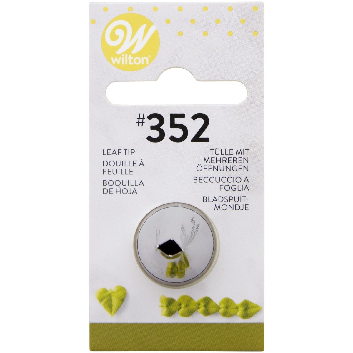 Wilton Douille #352 Leaf Carded
