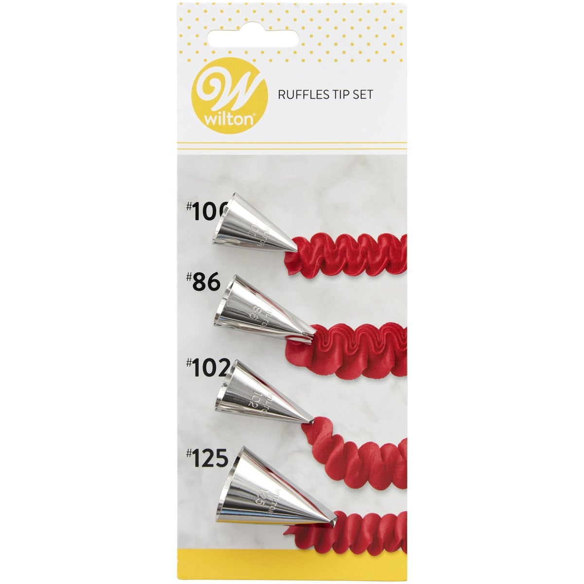 Wilton Douille Set Ruffles #86, #100, #102, #125