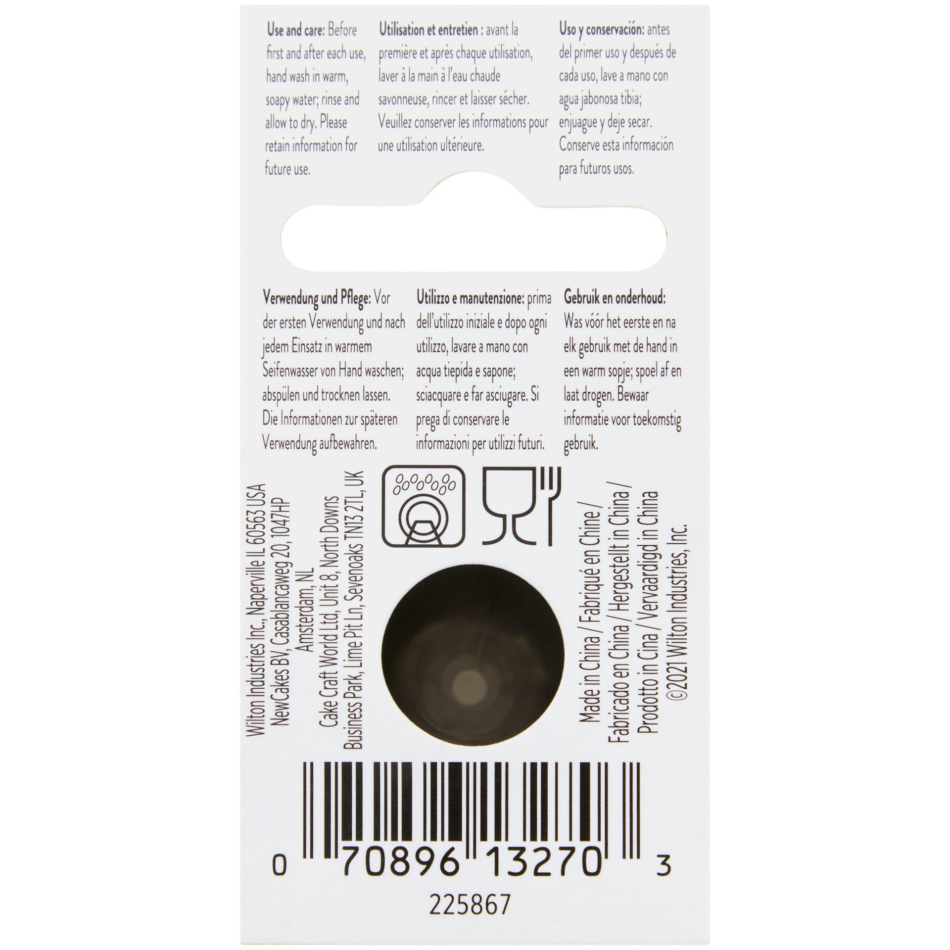 Wilton Douille #005 Round Carded