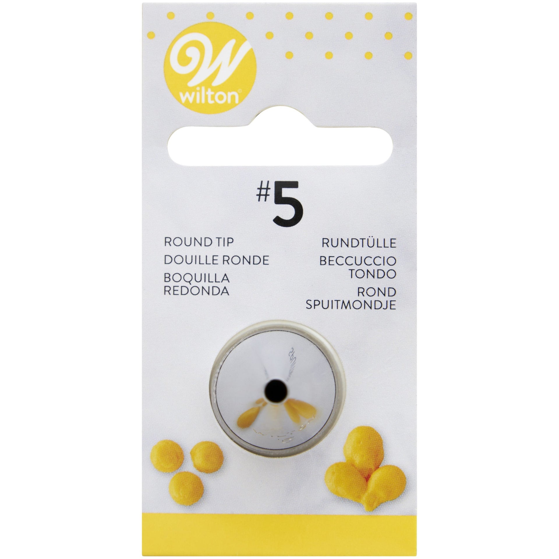 Wilton Douille #005 Round Carded