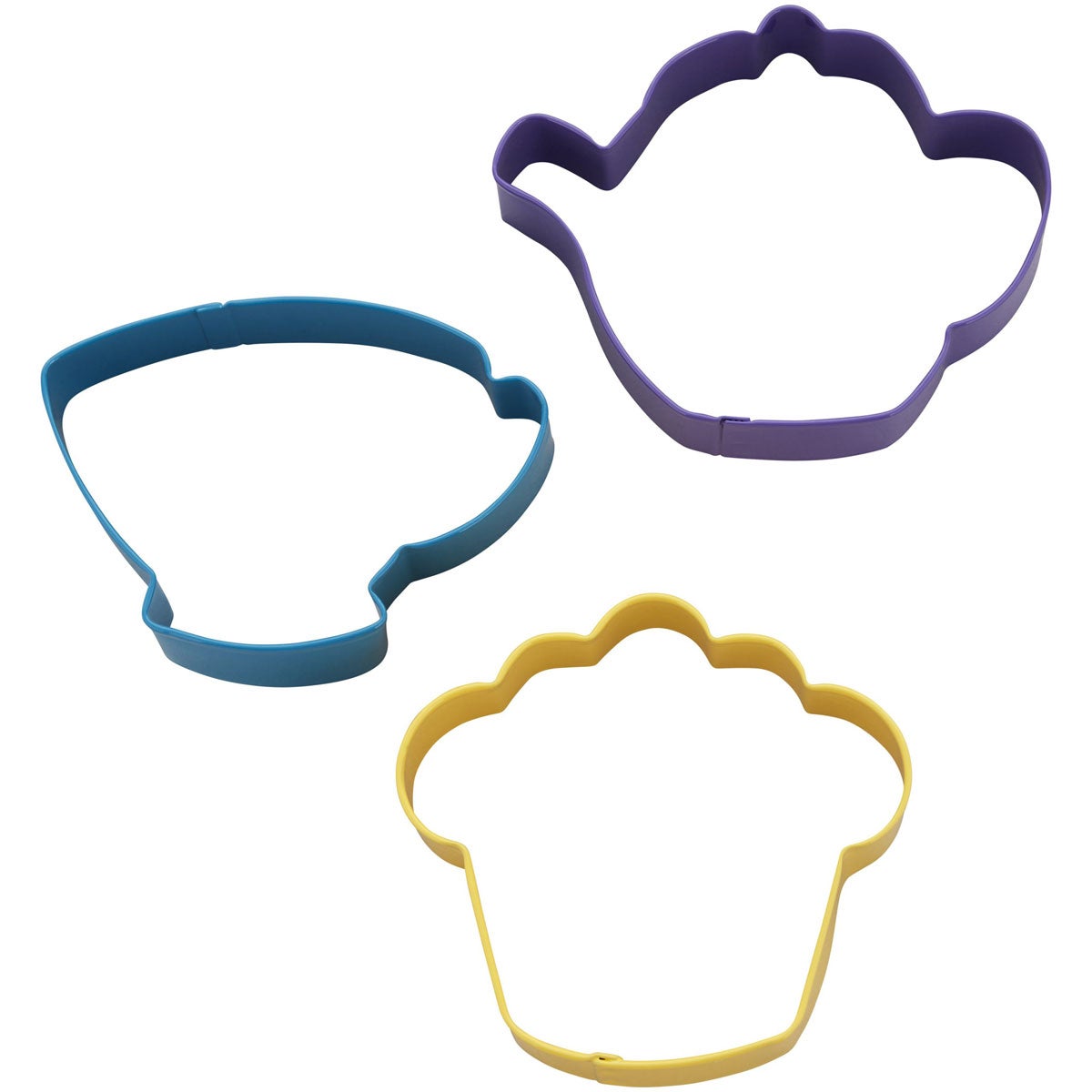 Wilton Tea Party Cookie Cutter Set/3