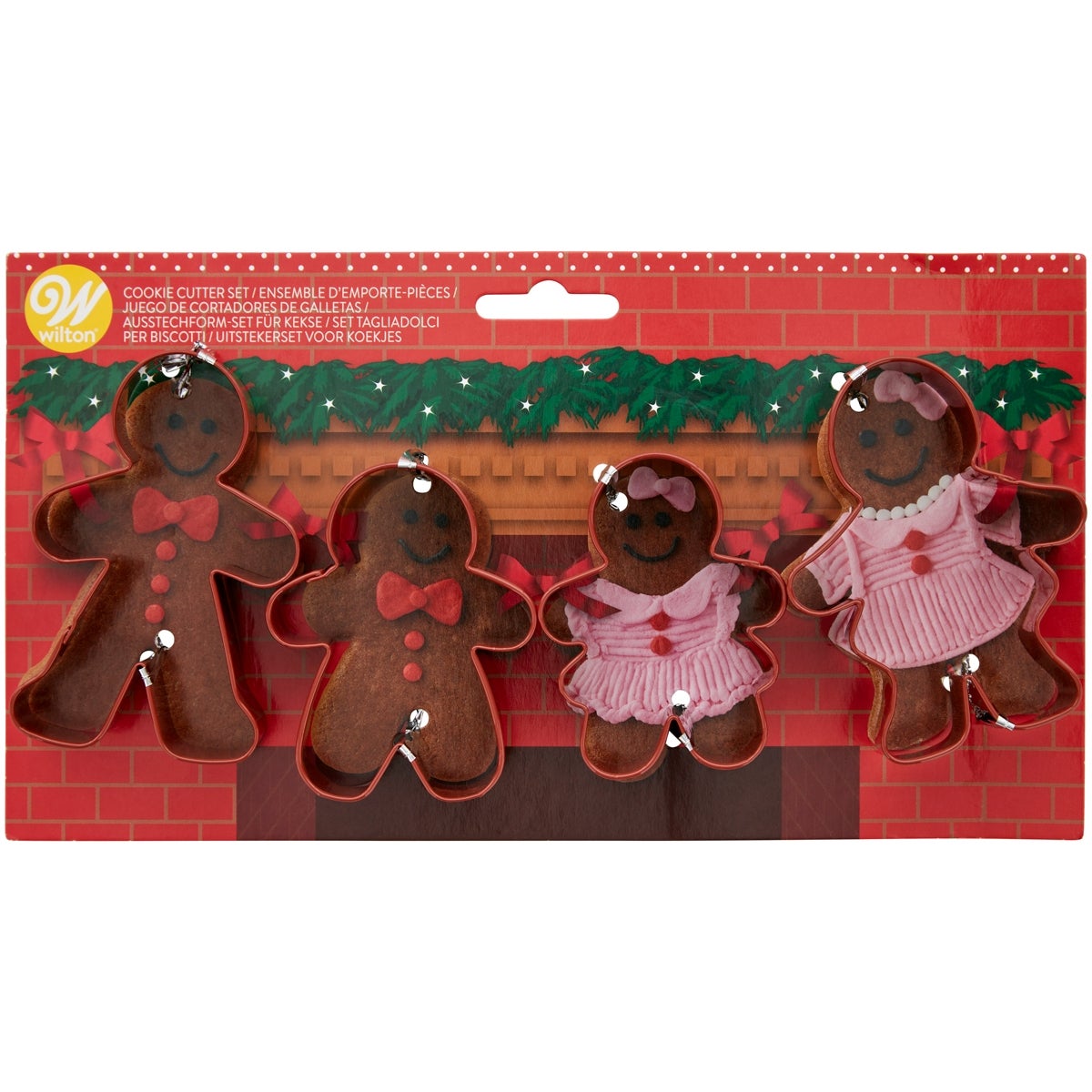 Wilton Emporte-Pièce Set Gingerbread Set/4