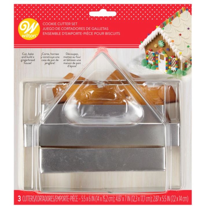 Wilton Moules pour maisons en pain d'épice set/3