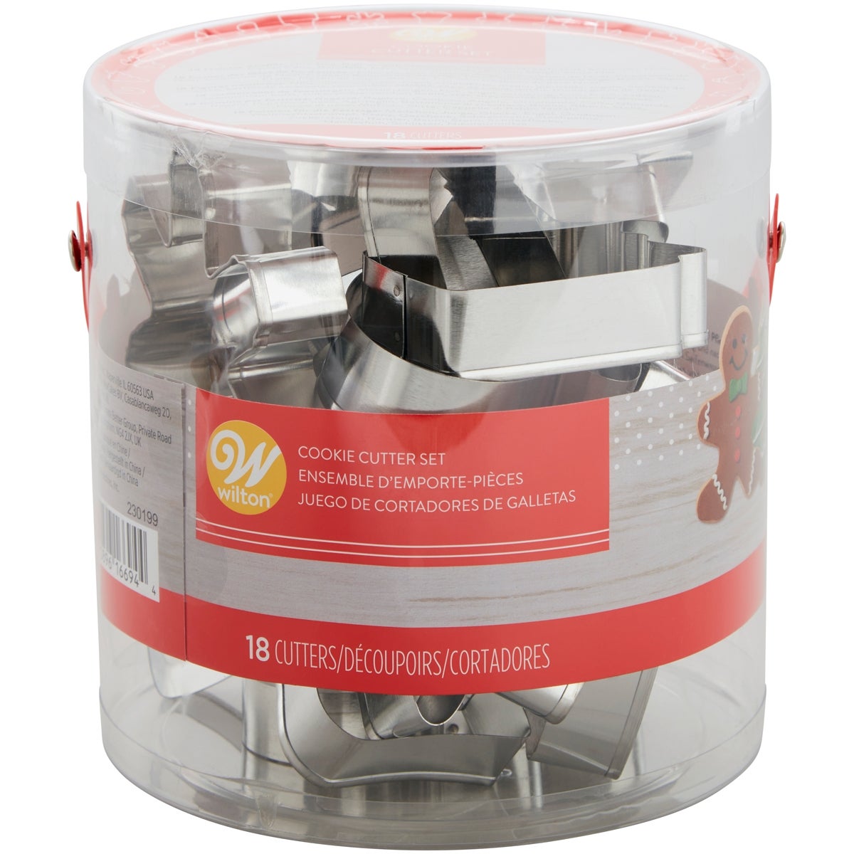 Wilton Emporte-Pièce Métal Set Holiday Set/18