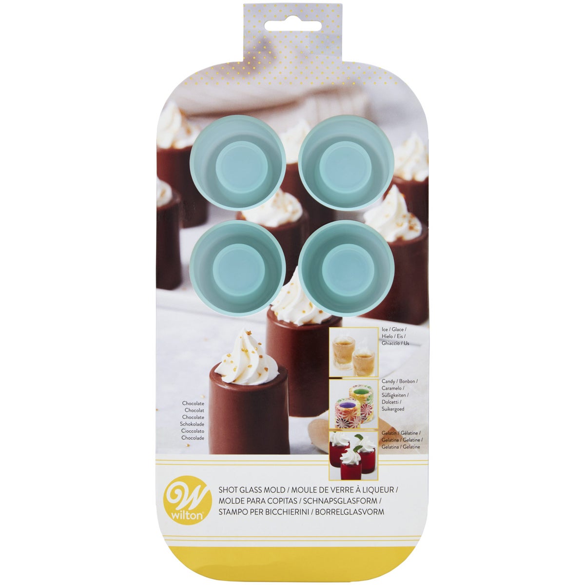 Wilton Silicone Shot Mould -Round-