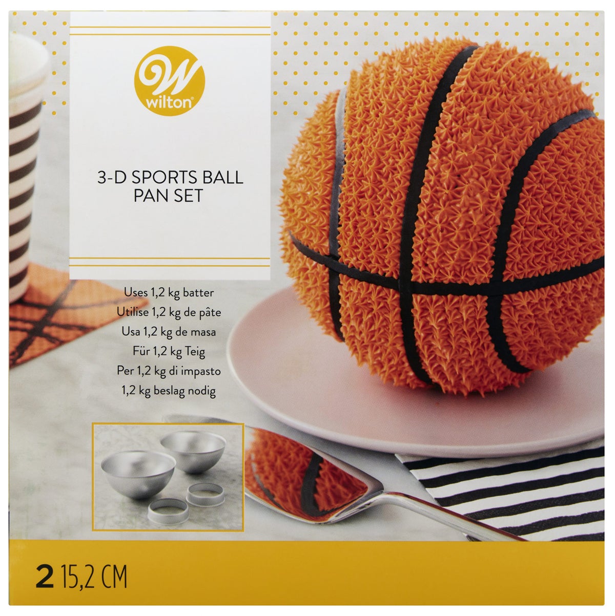 Wilton Set Moules de Ballons de Football