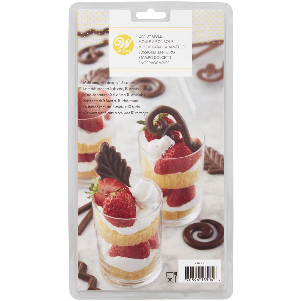 Wilton Candy Mold Dessert Accenten