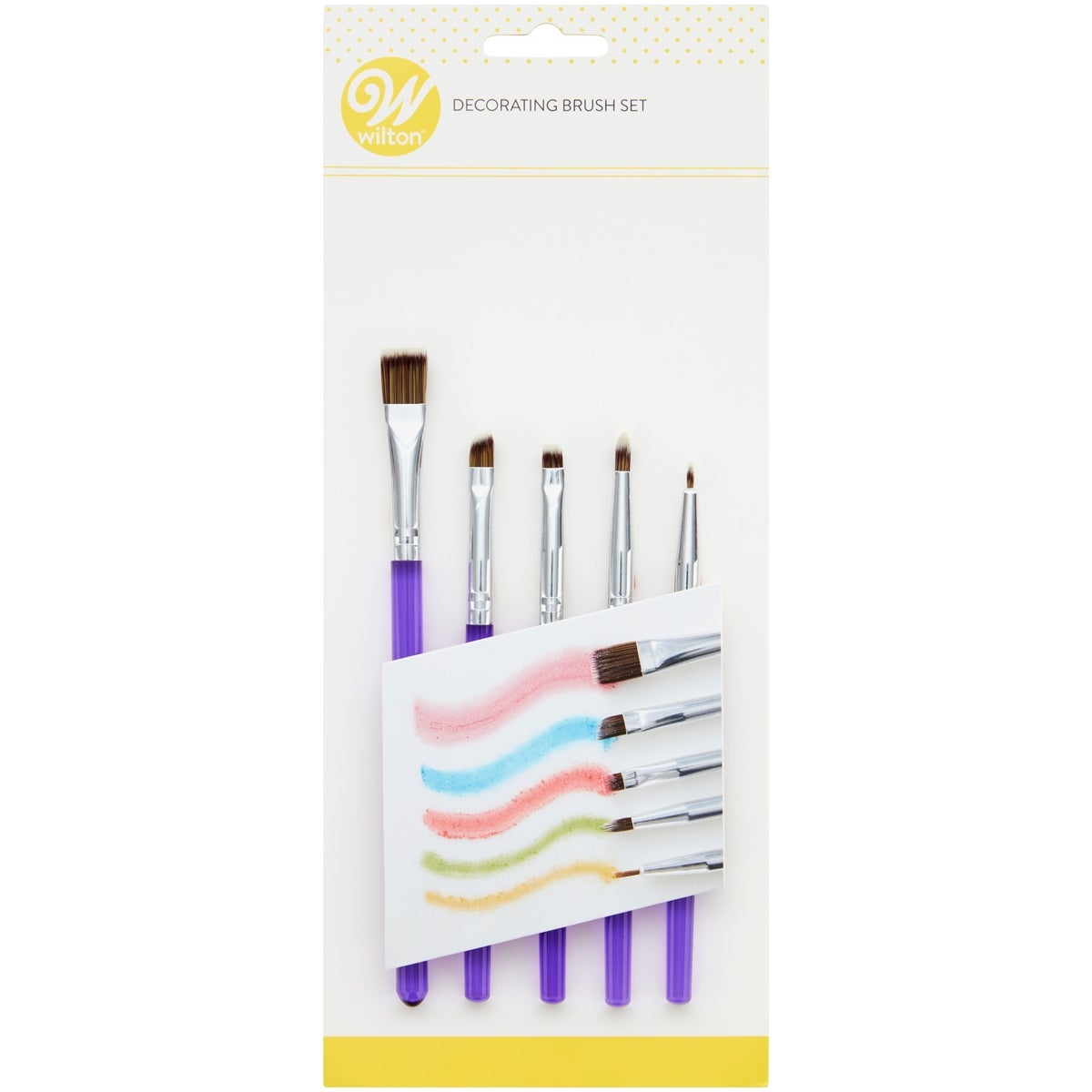 Wilton Decorating Brush Set/5