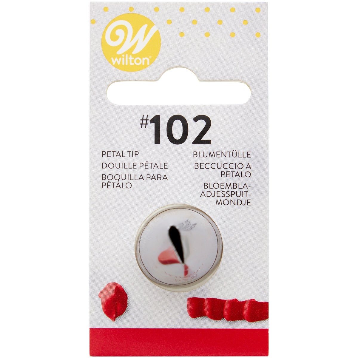 Wilton Douille #102 Pétale Cardé