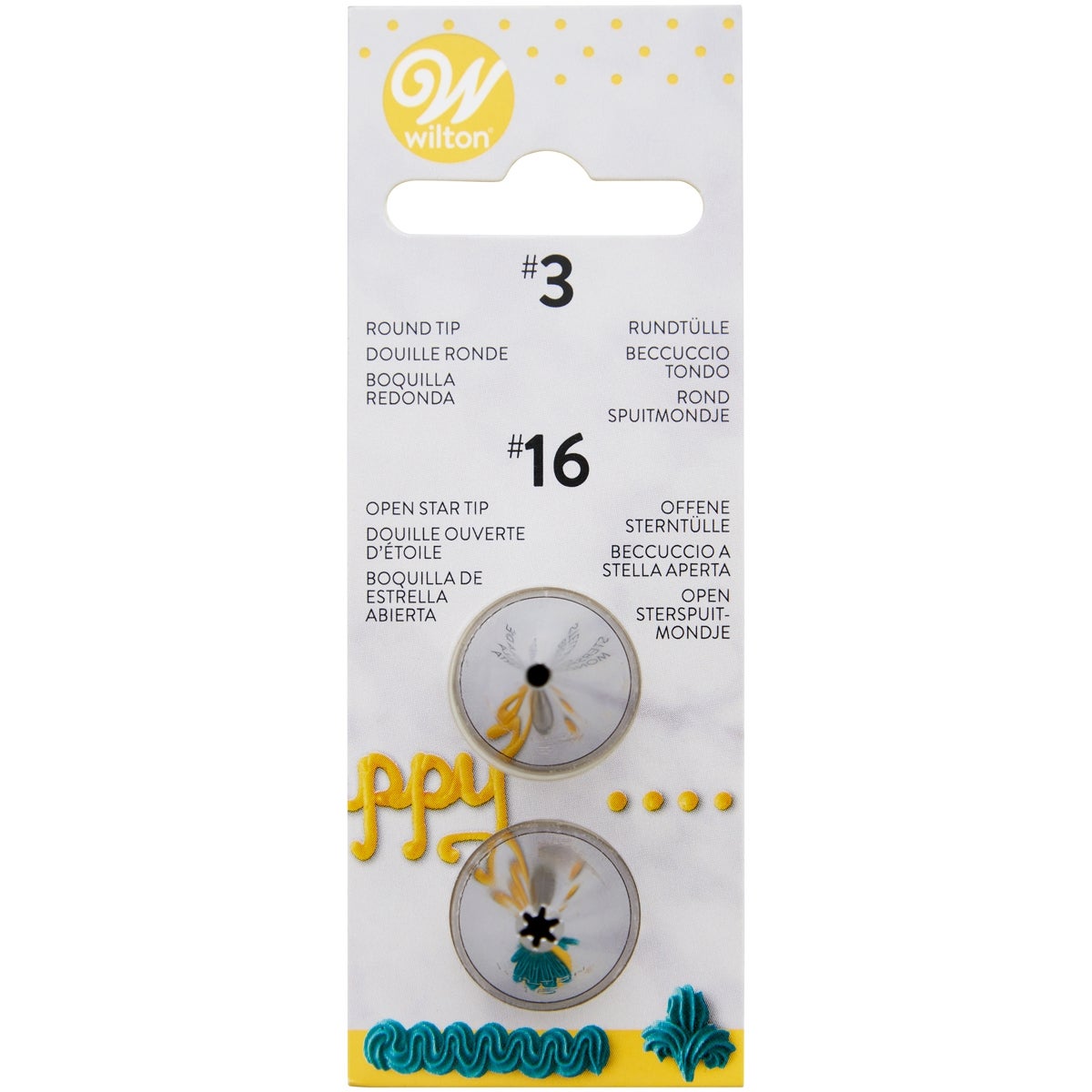 Wilton Douille Set #003, #016