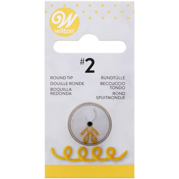 Wilton Douille #002 Round Carded