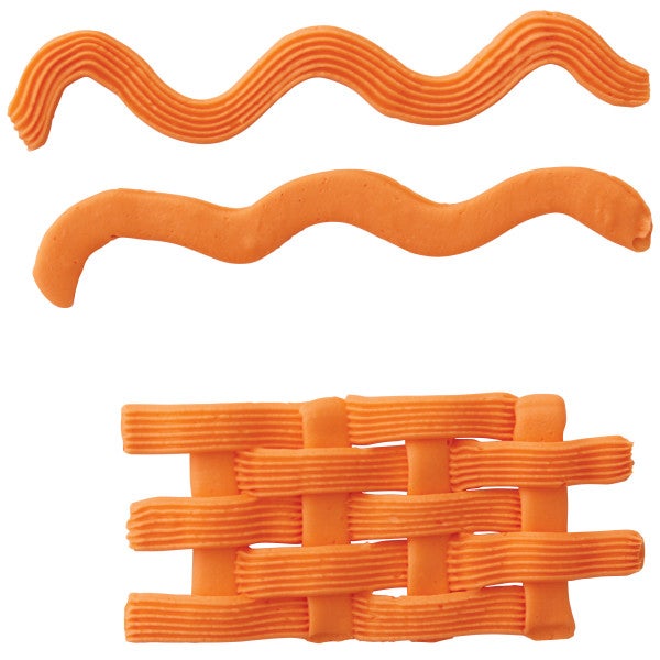 Wilton Douille #047 Basket weave Carded