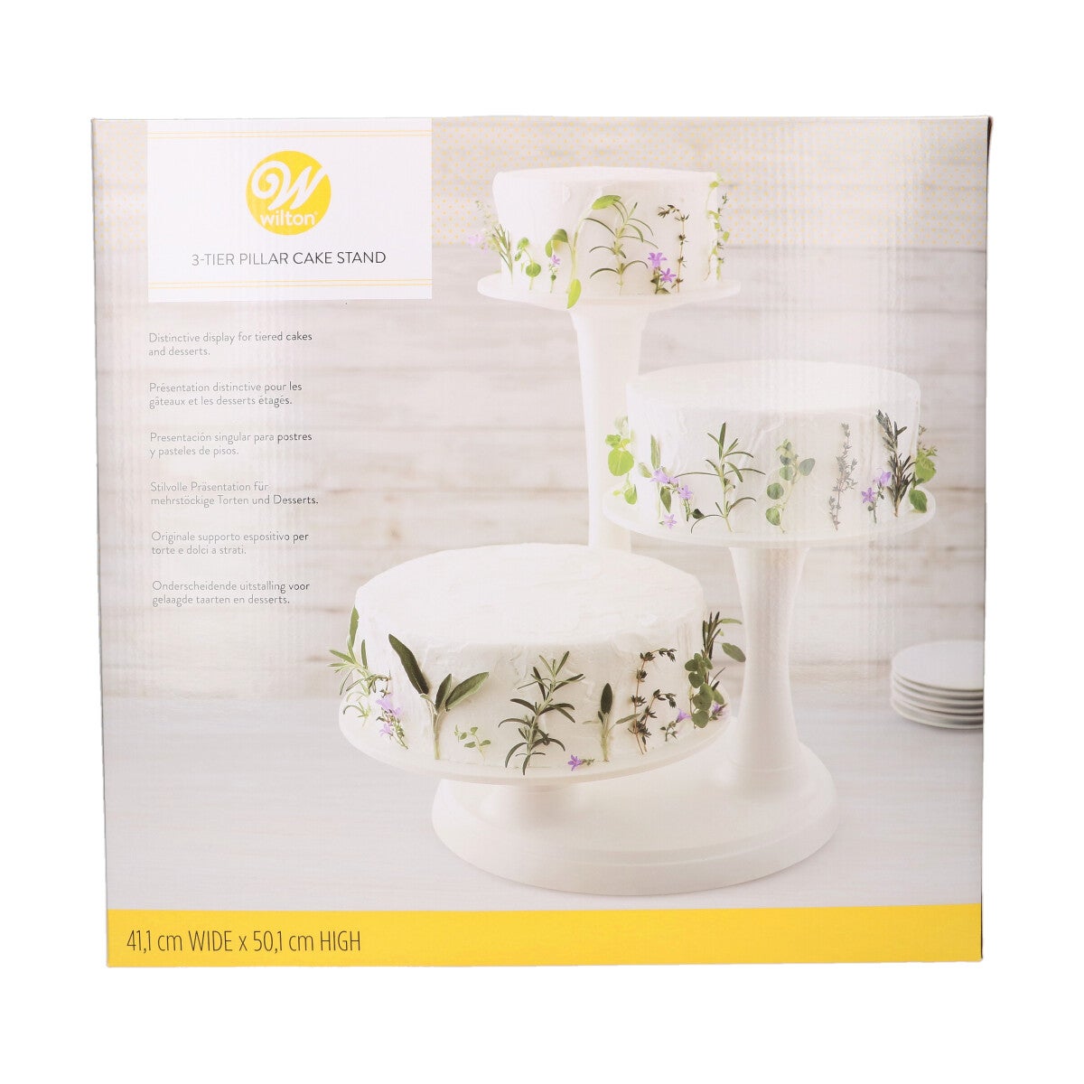 Wilton Présentoir pour 3 Gâteaux
