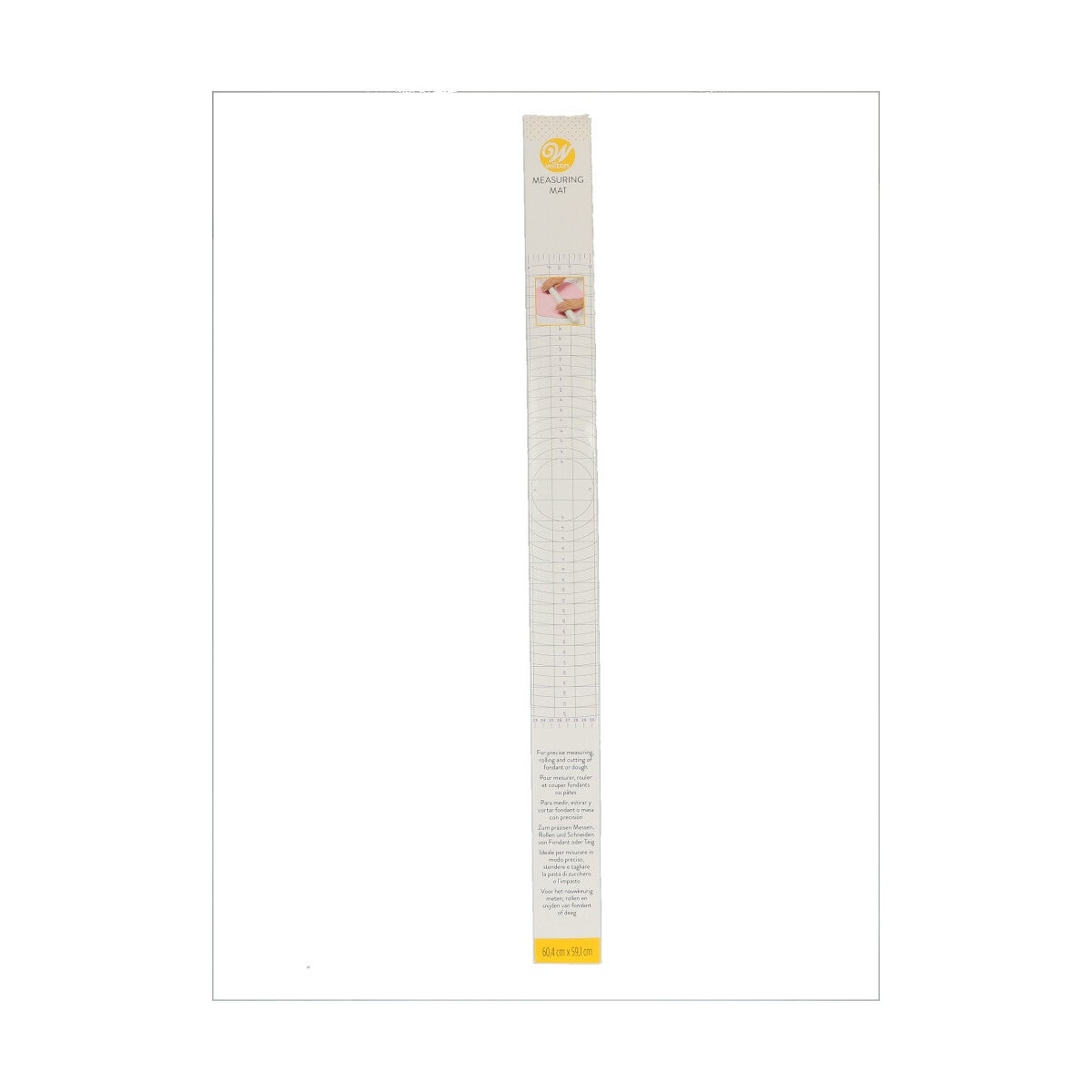 Wilton Tapis de Pâtisserie Gradué 59x60cm