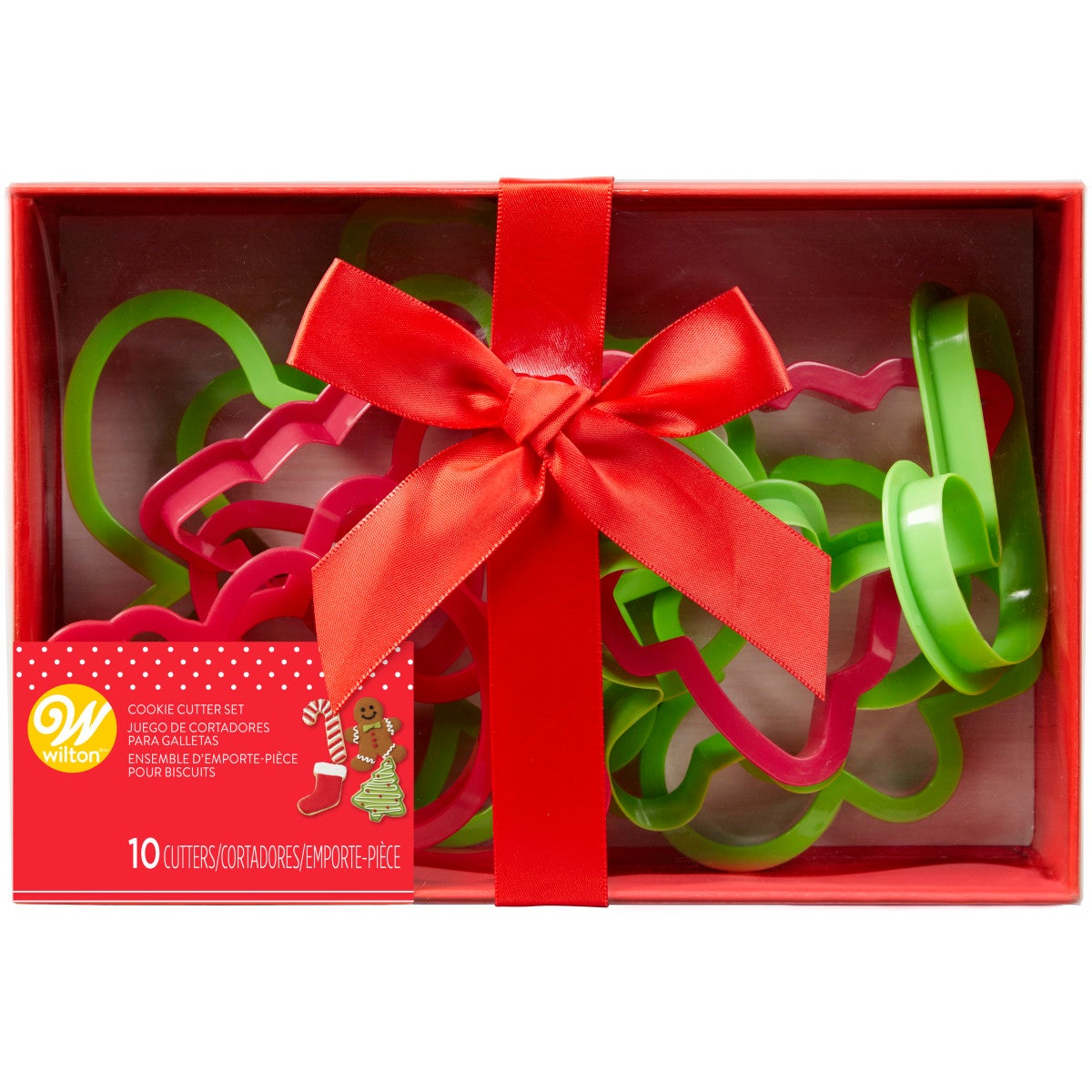 Wilton Emporte-Pièces en Plastique Noël Set/10