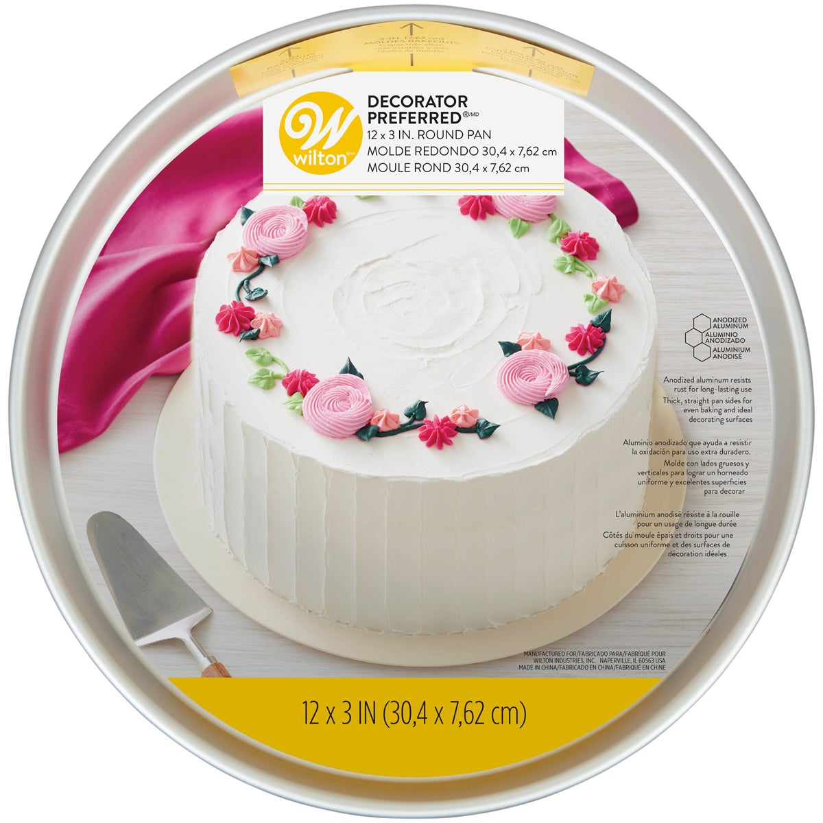 Wilton Decorator Preferred Moule Profond Rond Ø 30 x 7,5cm