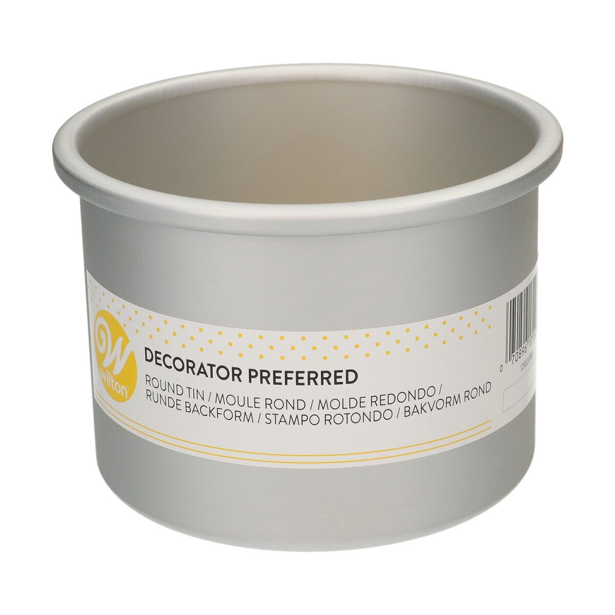 Wilton Moule à Gâteau Rond Extra Profond Ø 12,5 x 10 cm