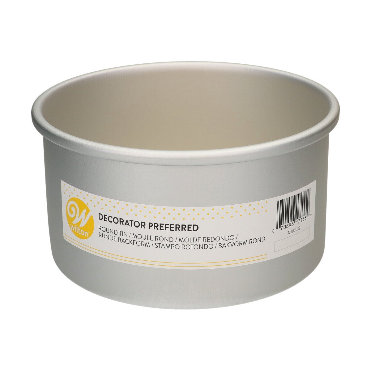 Wilton Moule à Gâteau Rond Extra Profond Ø 17,5 x 10 cm
