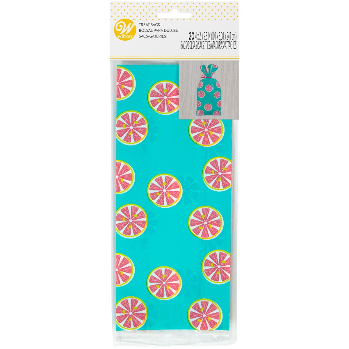 Wilton Sachets à friandise Fruit pcs/20