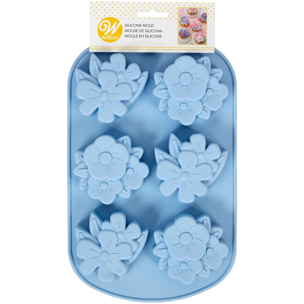 Wilton Moule en Silicone Floral