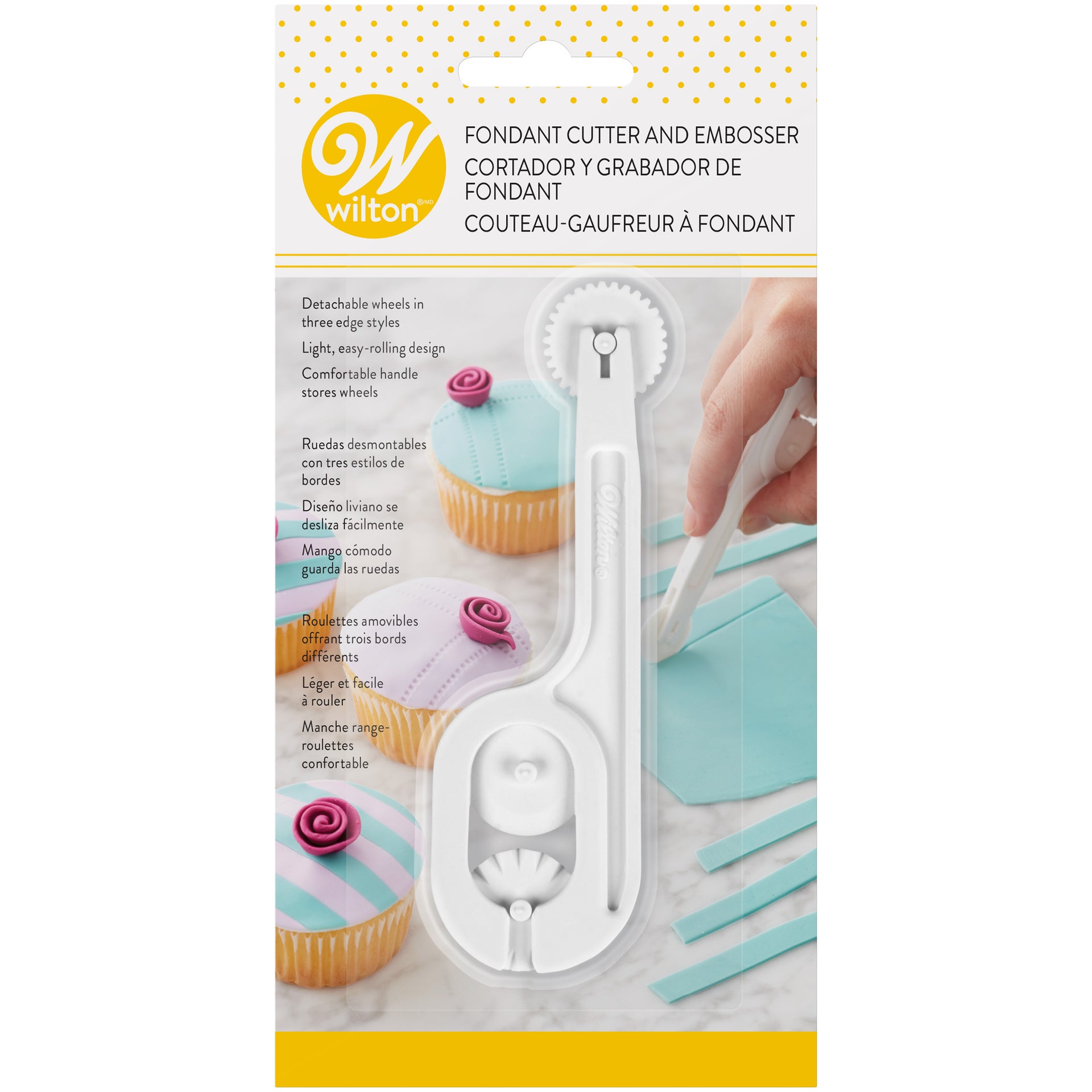 Wilton Couteau-Gaufreur Set/4