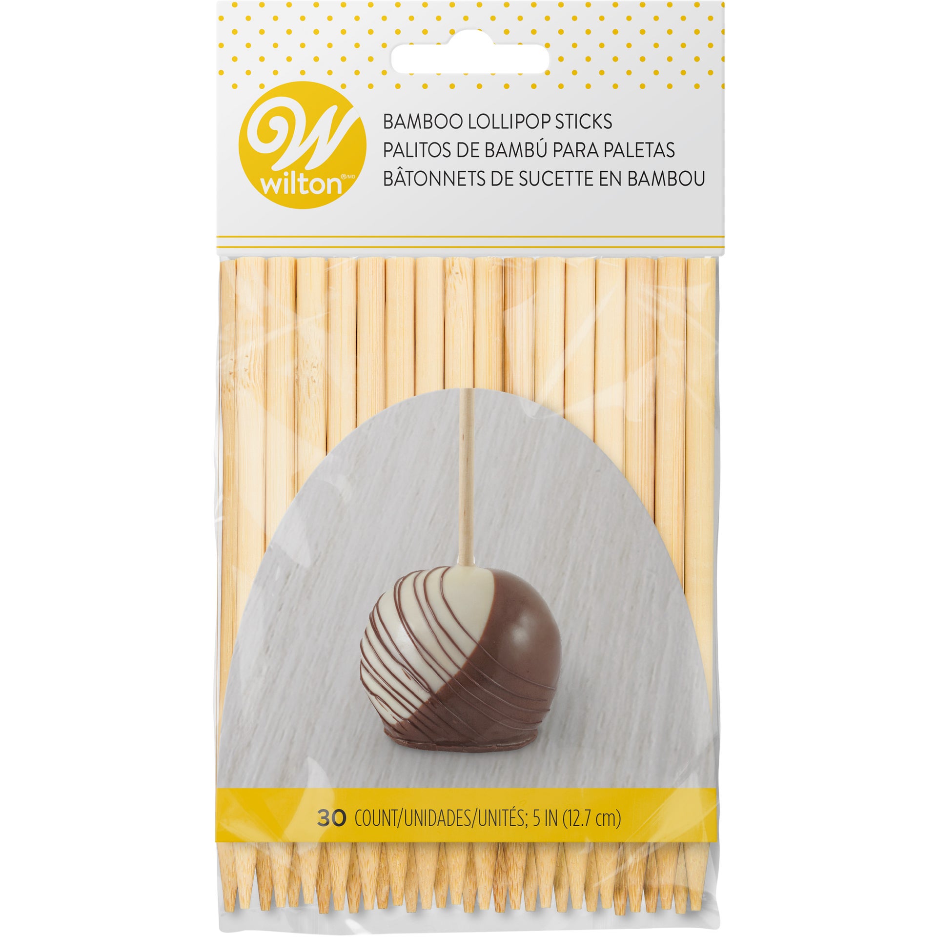 Wilton Bambou Bâtons de Sucettes 12 cm pcs/30