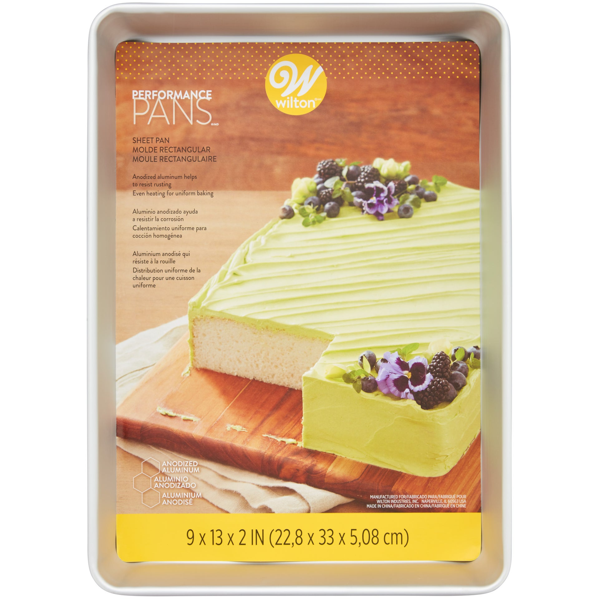 Wilton Performance Pans® Moule à Gâteau Oblong 23x33 cm