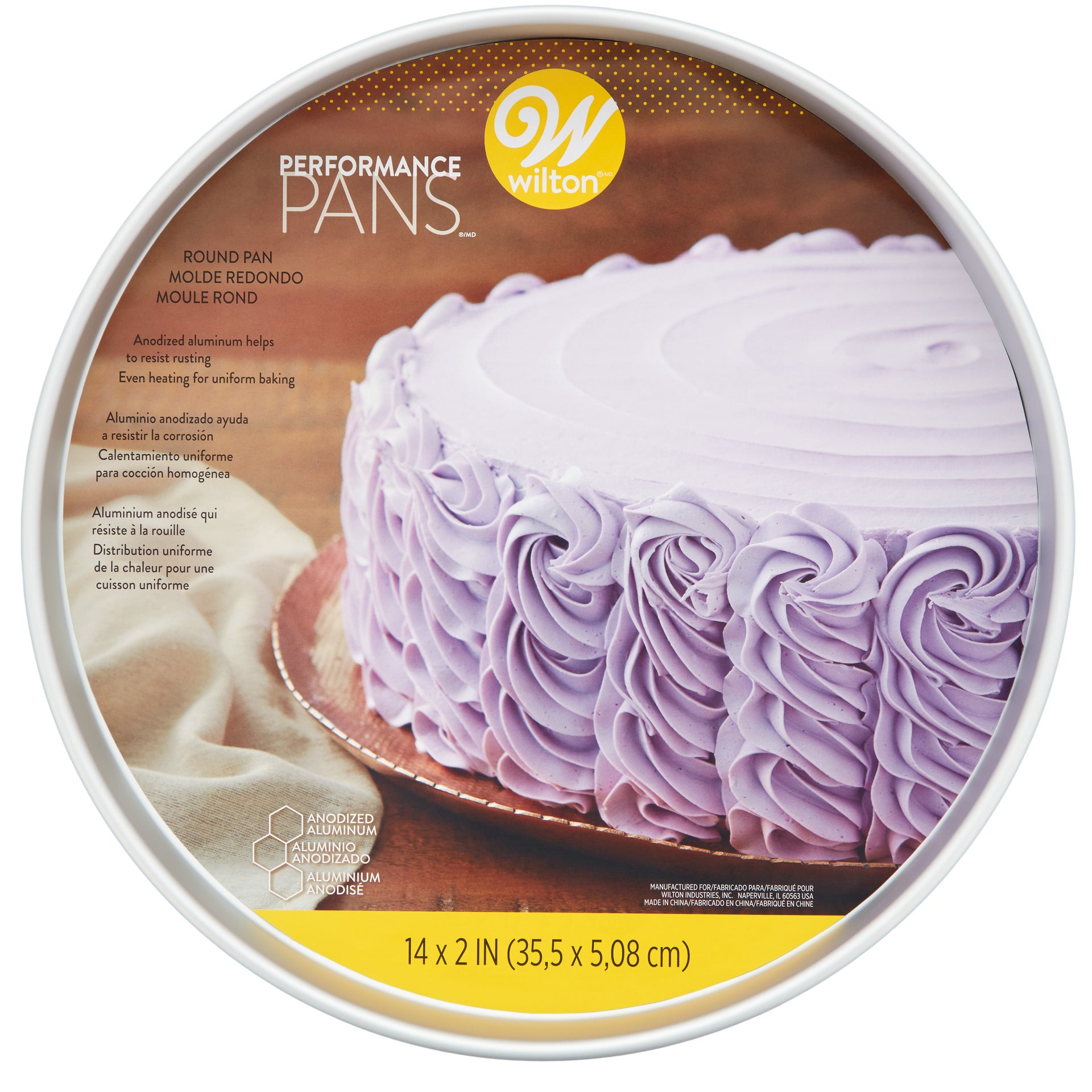 Wilton Performance Pans® Moule à Gâteau Rond Ø 35 cm