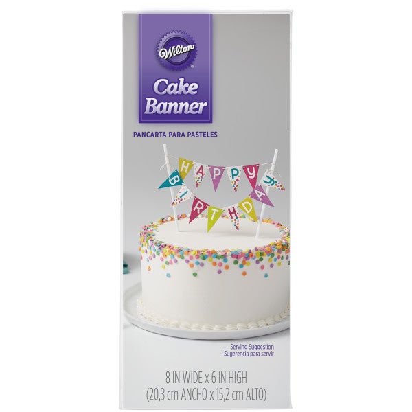 Wilton Dessus de Gateau Happy Birthday