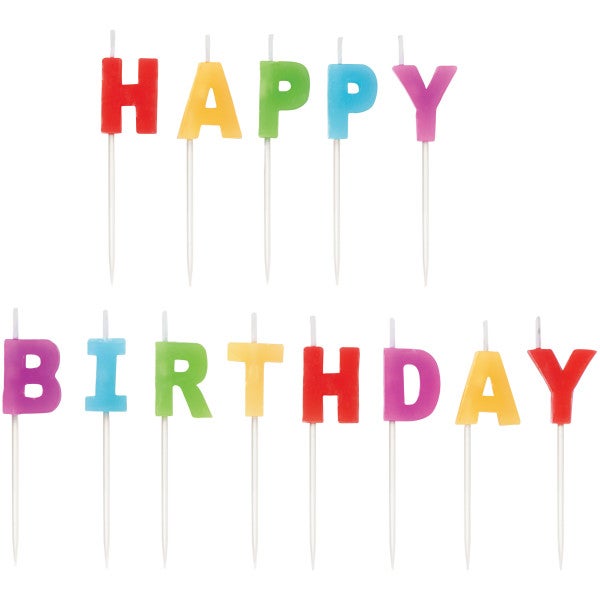 Wilton Bougies Happy Birthday Set/13