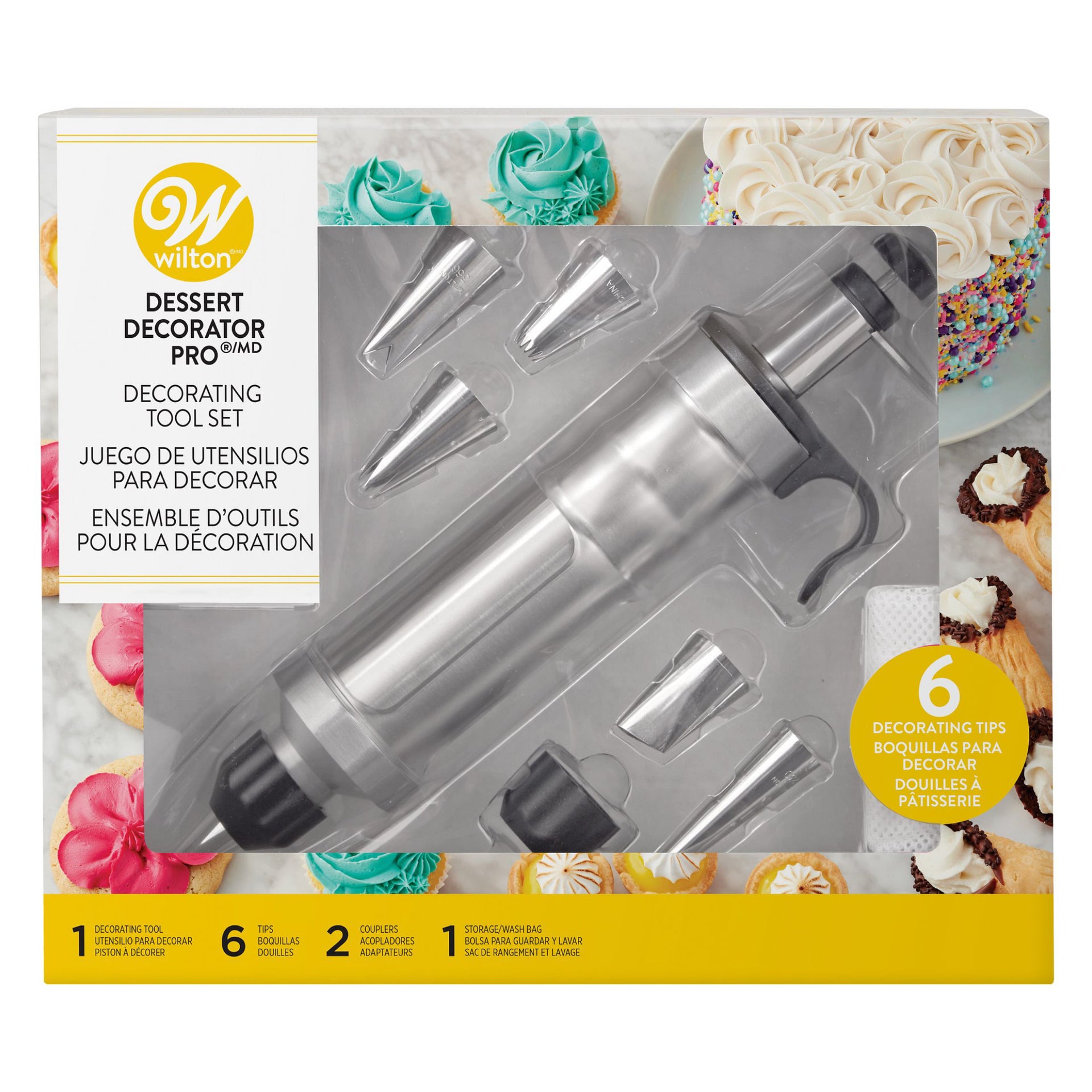 Wilton Decorator Pro Outils de Décoration Desserts Set/10