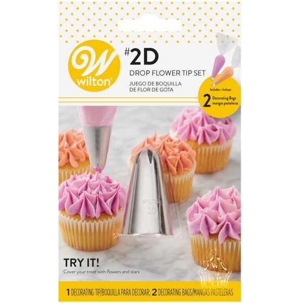 Wilton Douille 2D Drop Flower Set/3