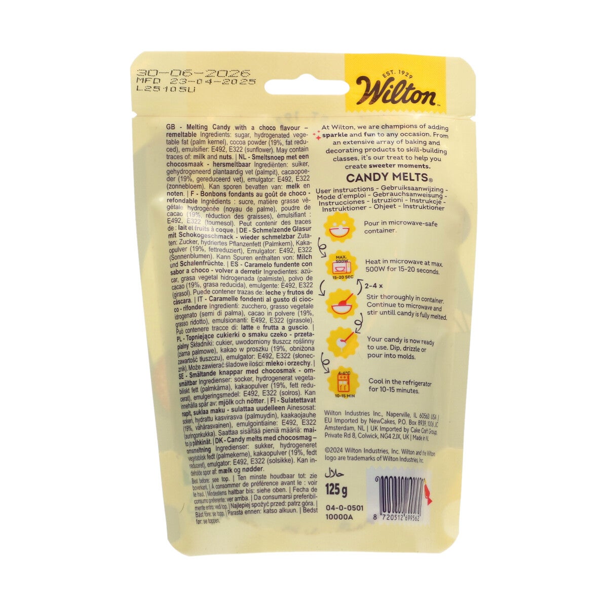 Wilton Candy Melts® 125g - Cacao Foncé