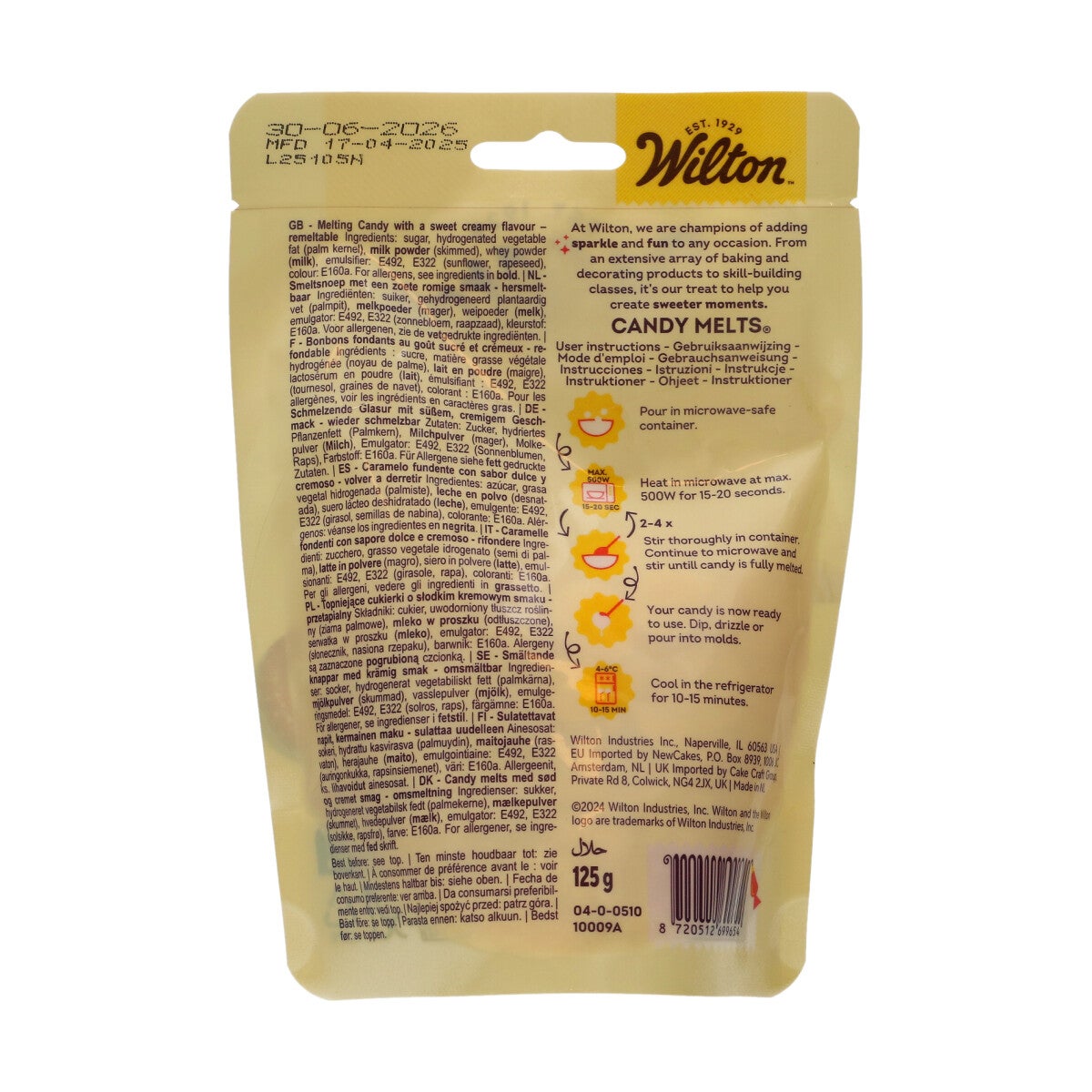 Wilton Candy Melts® 125g - Jaune