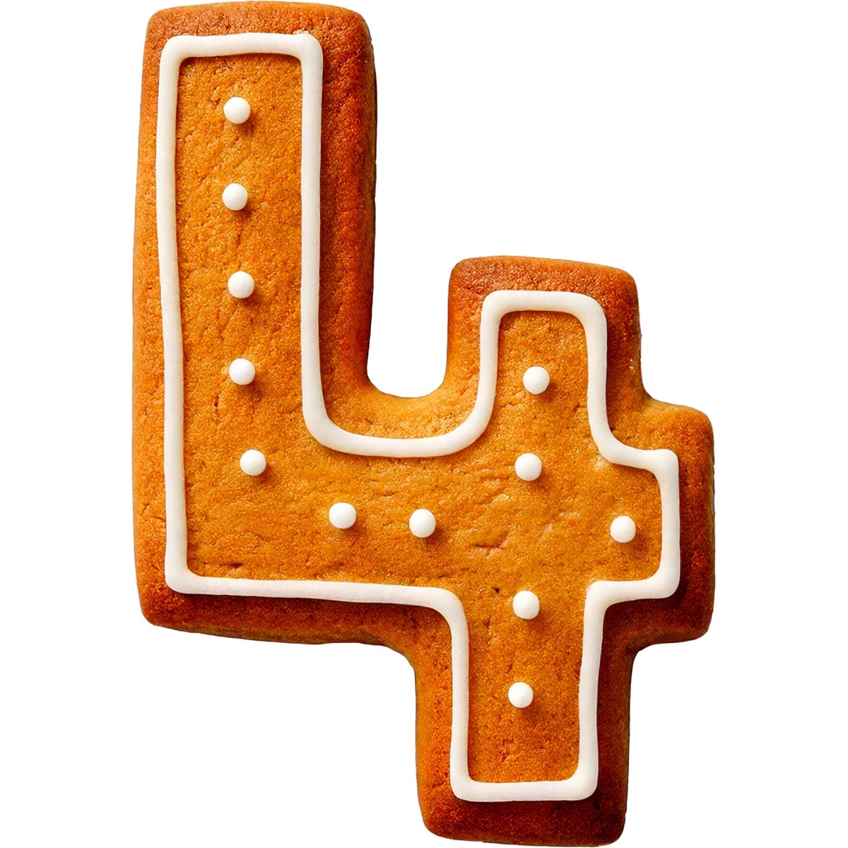 Wilton Emporte-pièce Biscuit Nombre 4 - Taille 8,5 cm