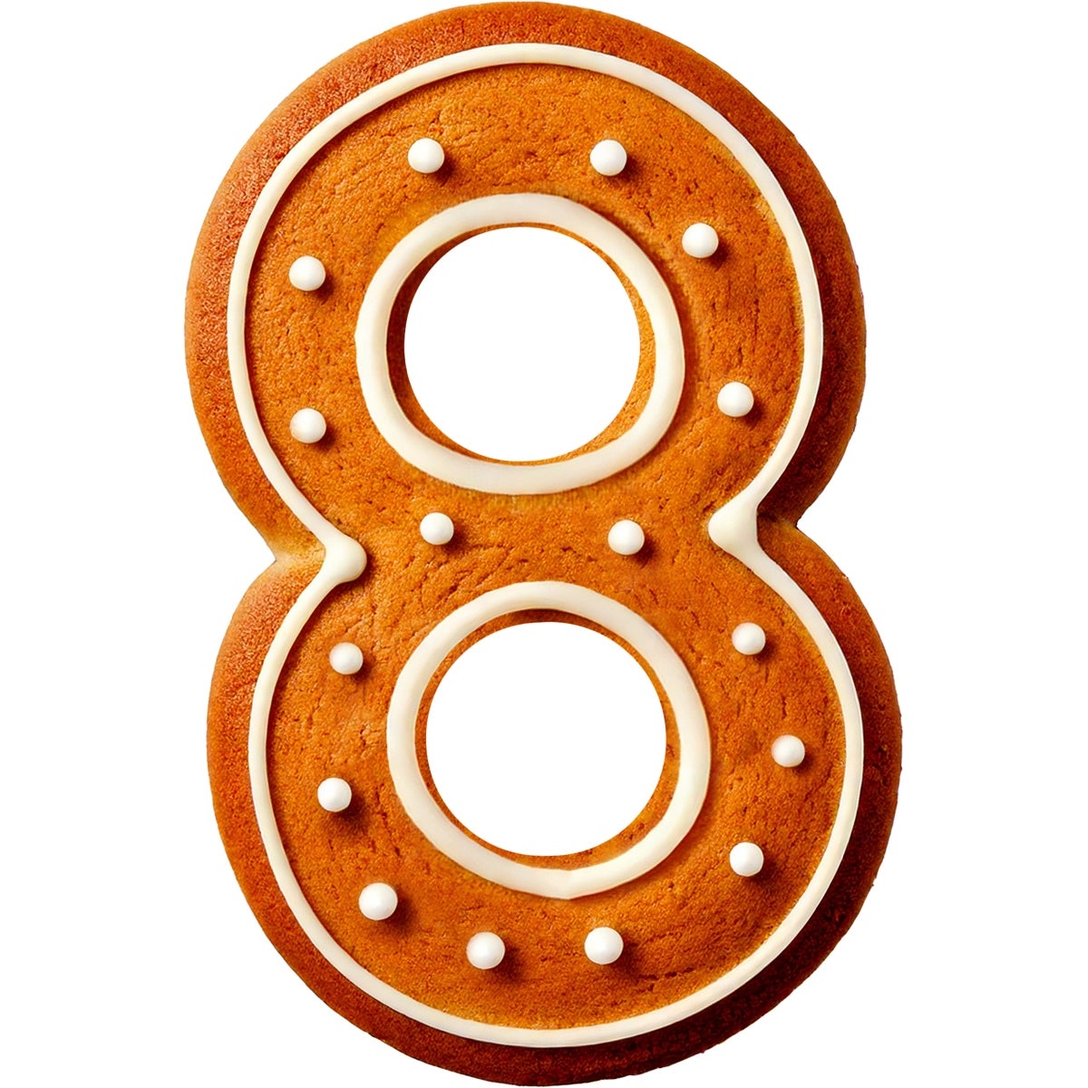 Wilton Emporte-pièce Biscuit Nombre 8 - Taille 7,5 cm