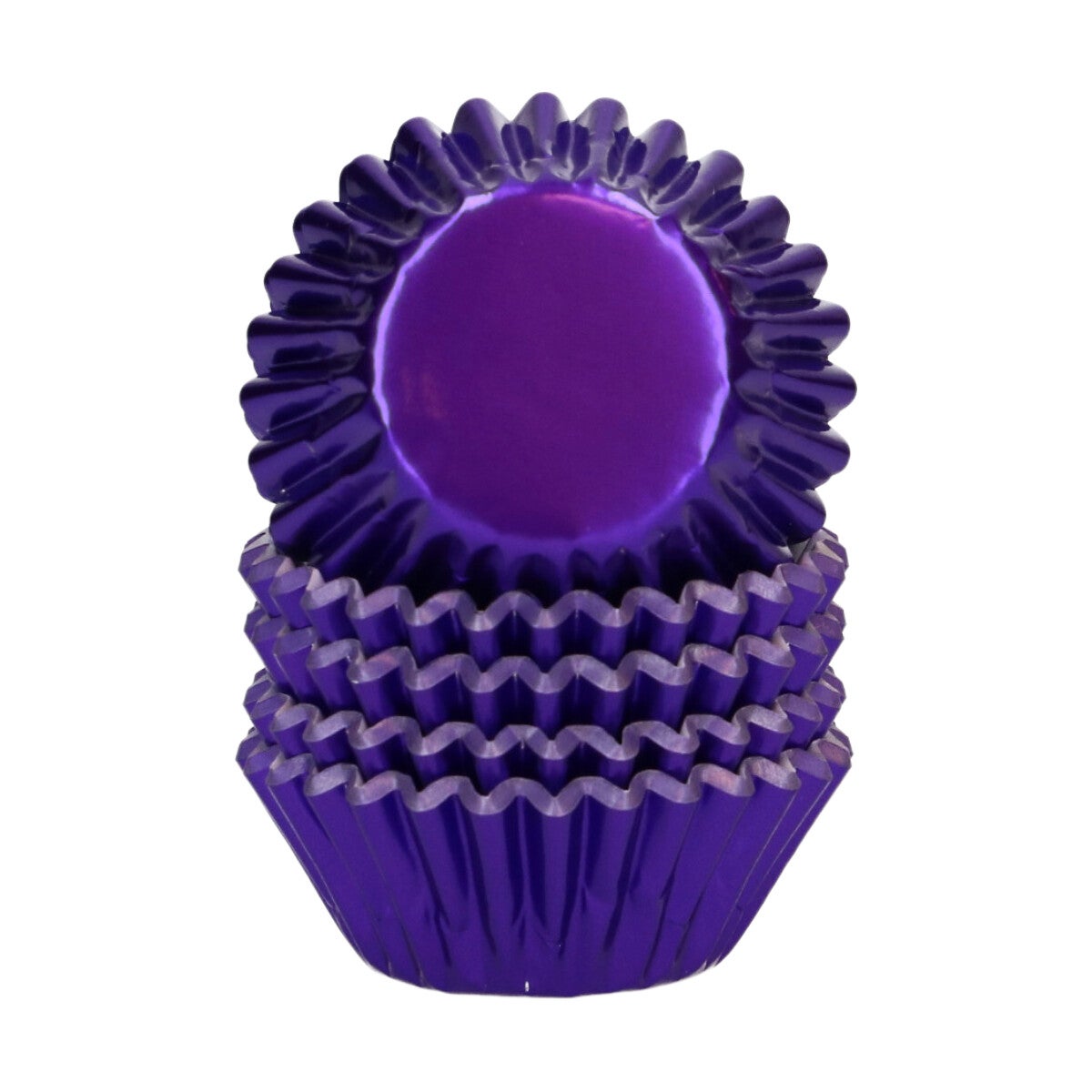 Wilton Mini Metallic Baking Cups Violet set/160