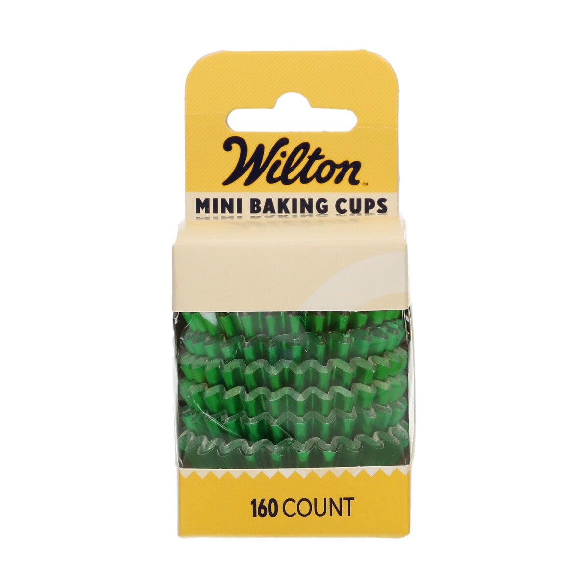 Wilton Mini Metallic Baking Cups Vert set/160