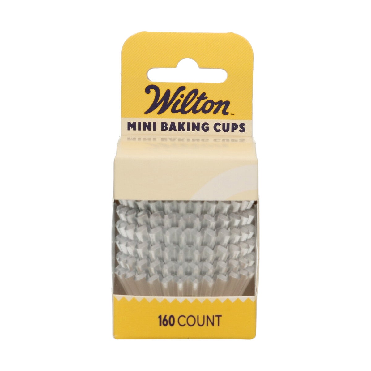 Wilton Mini Metallic Baking Cups Argent set/160