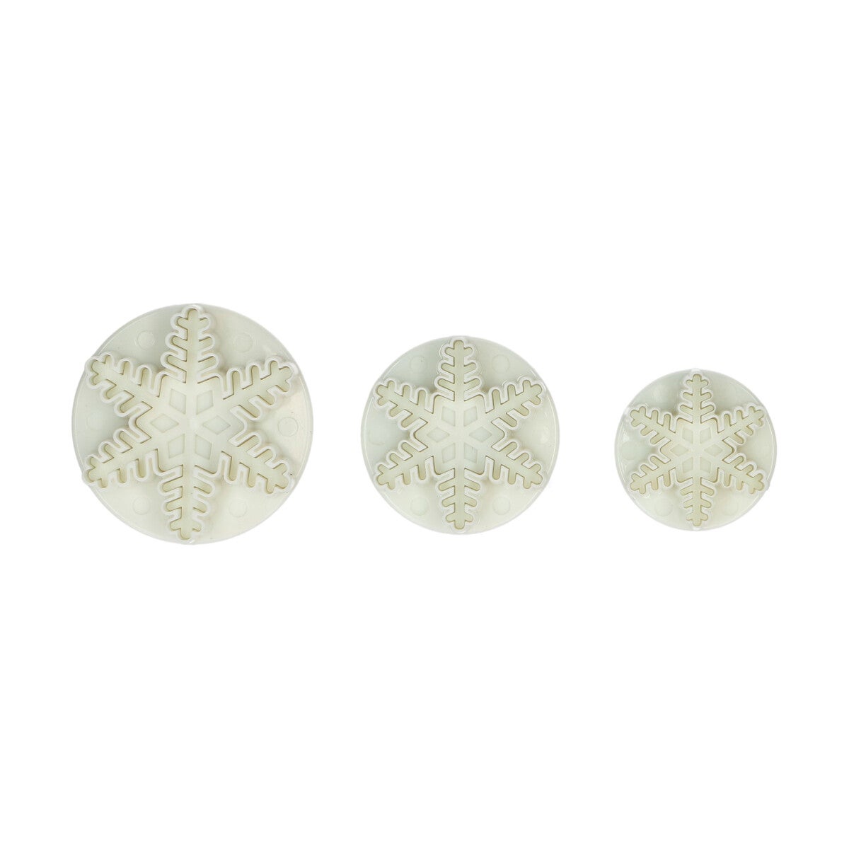 Wilton Plunger Cutter Flocon de Neige set/3