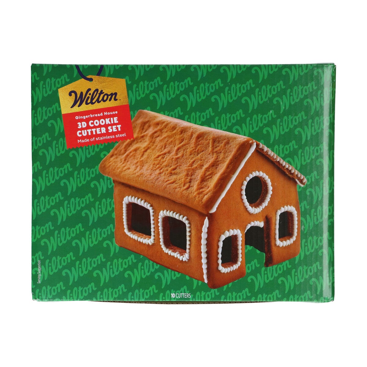 Wilton Emporte-pièce 3D Maison en Pain d'Épices set/10