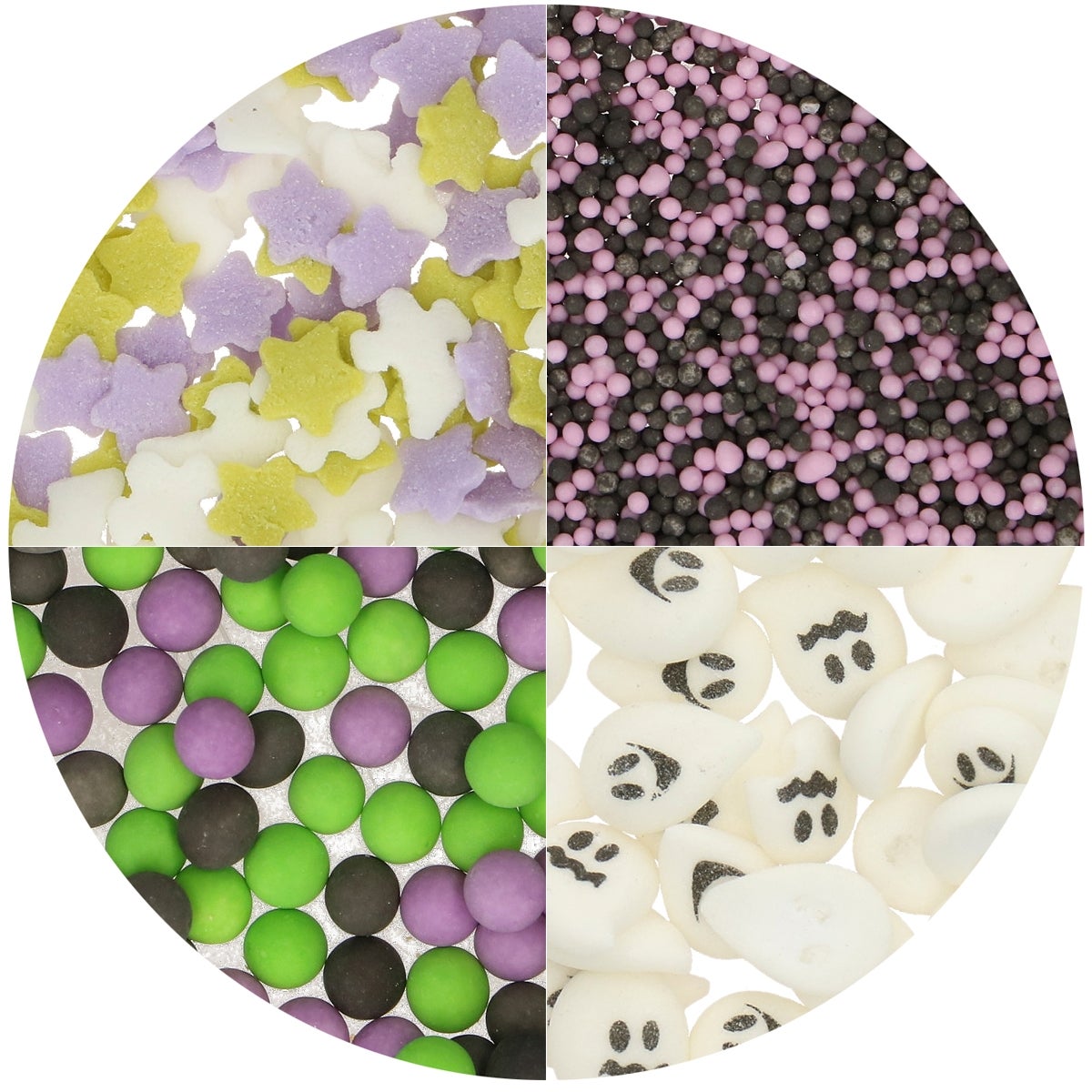 Wilton Mélange de Sprinkles 4-Cell Halloween Hanté