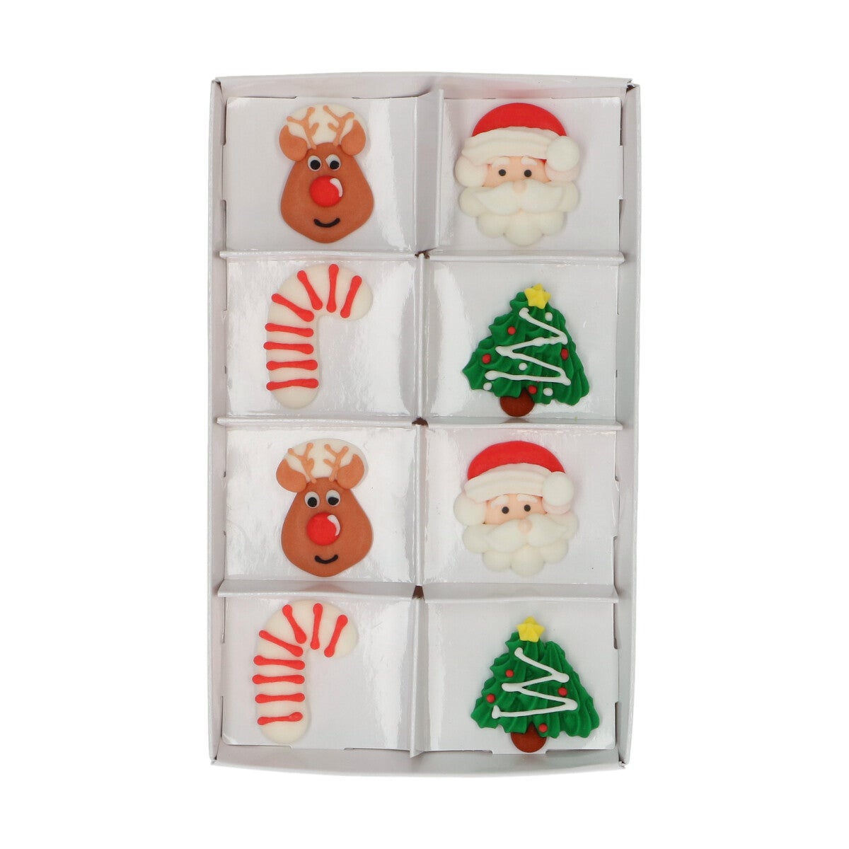 Wilton Décors en Sucre Joyeux Noël set/8