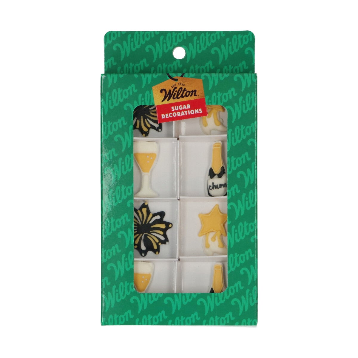 Wilton Décors en Sucre Étincelant Fête set/8