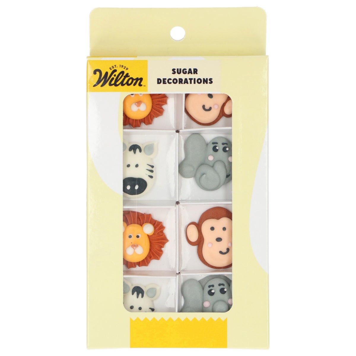 Wilton Décors en Sucre Animaux de la savane set/8